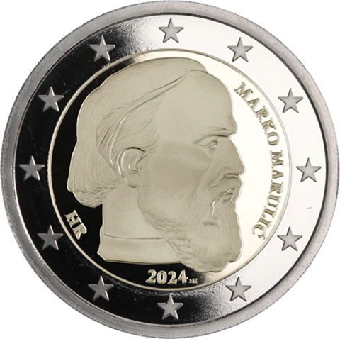 Kroatien-2Euro-2024-PP-Marko-Marulic-RS