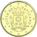 Vatikan 20 Cent 2020 Stgl. Motiv: Papst-Wappen von Franziskus