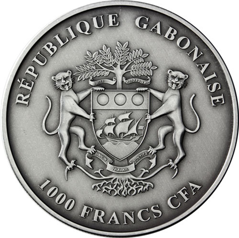 Gabun-1000Francs-2012-AgAf-Elefant-RS