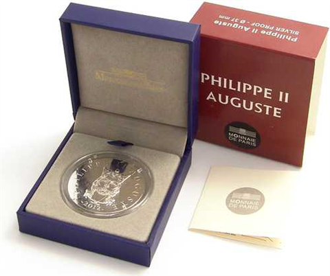 Frankreich 10 Euro 2012 PP Philipp II August I