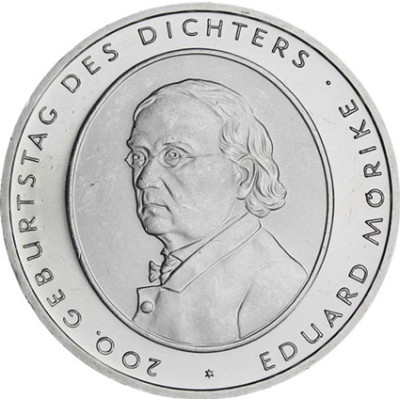 Deutschland 10 Euro 2004 stgl. 200. Geburtstag von Eduard Mörike