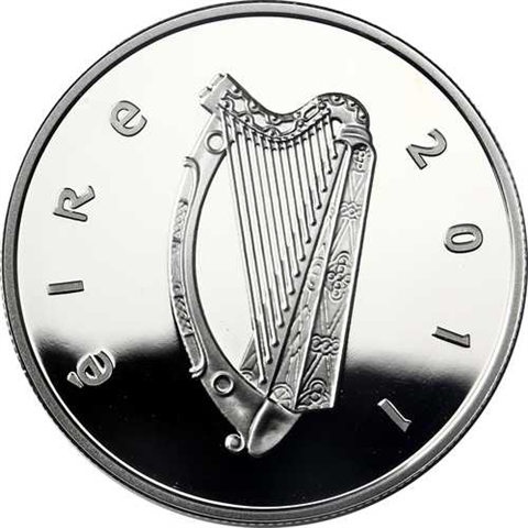 Irland 15 Euro 2011 PP Tiere auf Irischen Münzen - Der Lachs-I