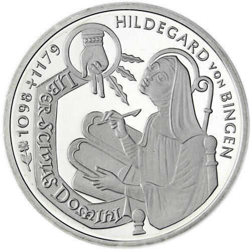 Deutschland 10 DM Silber 1998 - Hildegard von Bingen