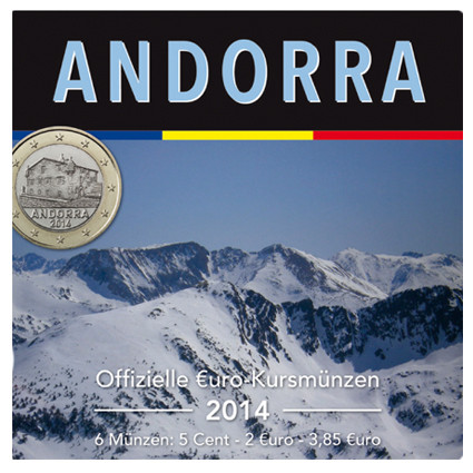 Münzen aus Andorra 2016