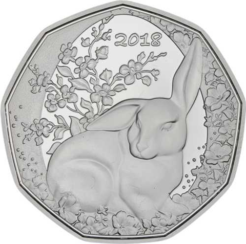 Österreich-5 Euro-2018-AGstgl-Osterhase-RS