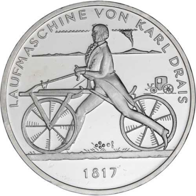 Deutschland-20Euro-2017-AGstgl-Laufmaschiene Karl Drais-RS