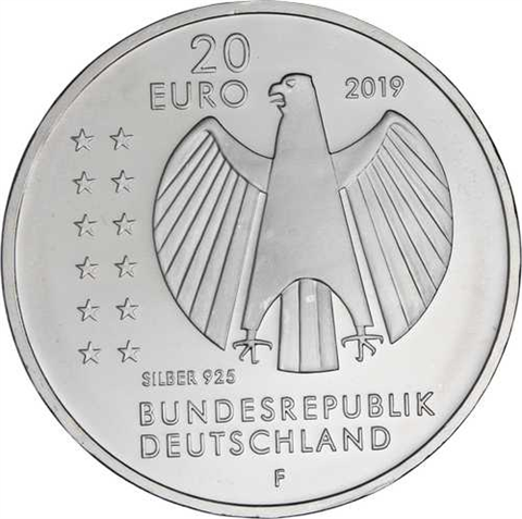 Deutschland-20Euro-2019-AGstgl- Alexander Humboldt-RS