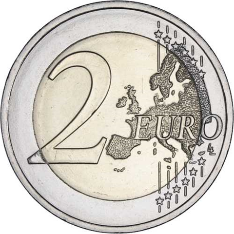 Griechenland-2Euro-2024-bfr-Wiederherstellung der Demokratie-RS