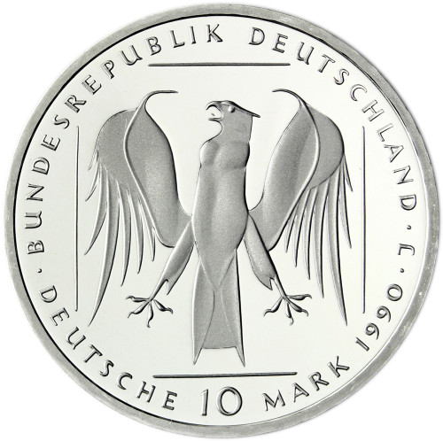 Deutschland 10 DM Silber 1990 Deutscher Orden