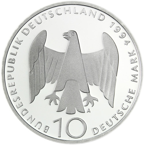 Deutschland 10 DM Silber 1994 Tag des deutschen Widerstandes