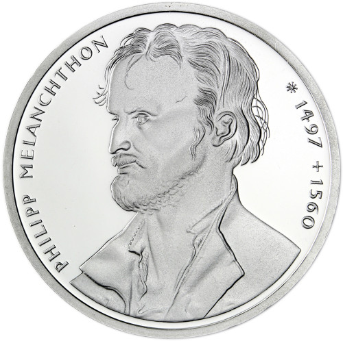 Deutschland 10 DM Silber 1997 Philipp Melanchthon