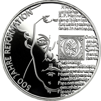 BRD 20 Euro 2017 Silber PP 500 Jahre Reformation