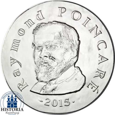 Frankreich 10 Euro 2015 PP Clovies - Raymaond Poincare I