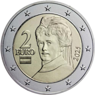 Österreich-2Euro-2025-Kursmünze-Suttner-RS