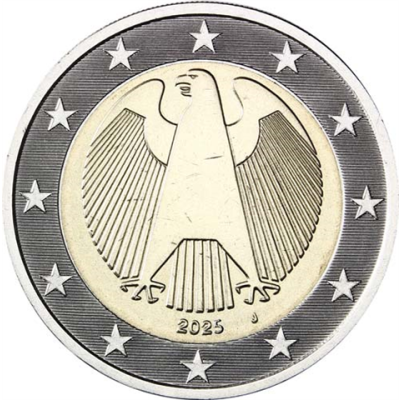 Deutschland-2Euro-2025-bfr-KuNi-Kursmünze-RSJ